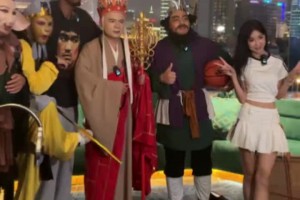 当“西游”遇到NBA球星；杰威在中国的“老友记”